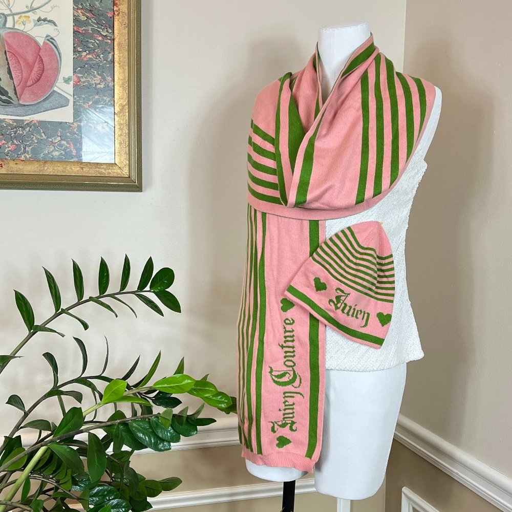 Juicy Couture Cashmere Scarf & Hat